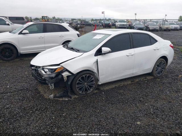2T1BURHE4FC403172 Toyota Corolla S Plus