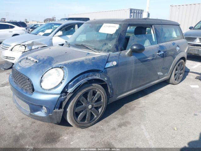 2009 MINI COOPER S CLUBMAN WMWMM33569TP92940 Photo 1