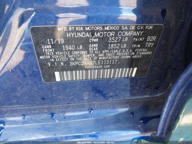 3KPC24A67LE113117 Hyundai ACCENT SE