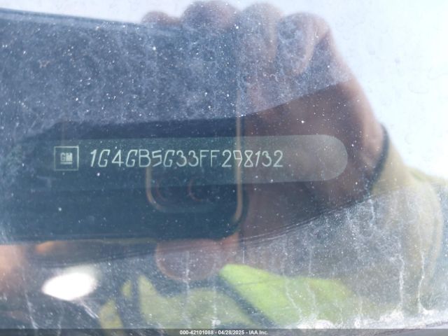 1G4GB5G33FF298132 Buick Lacrosse Leather