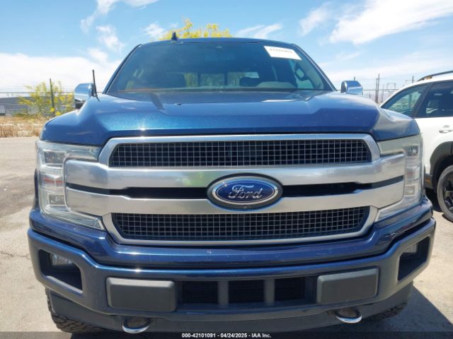 1FTEW1EG9JFC63702 Ford F-150 Platinum