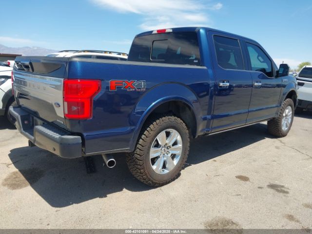 1FTEW1EG9JFC63702 Ford F-150 Platinum