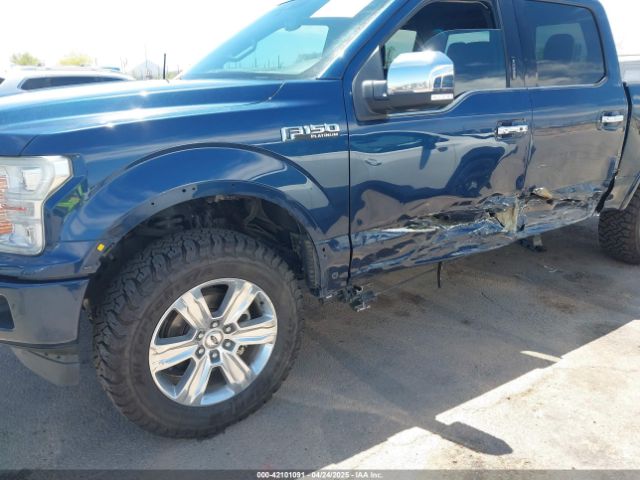1FTEW1EG9JFC63702 Ford F-150 Platinum