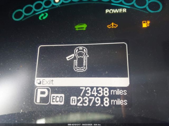 1N4AZ0CP9FC310227 Nissan LEAF S