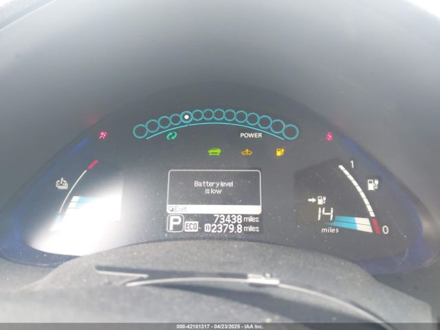1N4AZ0CP9FC310227 Nissan LEAF S