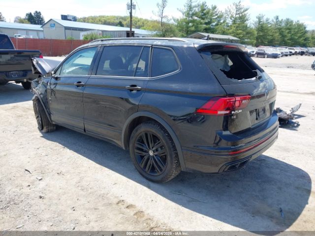 3VV8B7AX8NM083992 Volkswagen Tiguan 2.0t Se R-line Black
