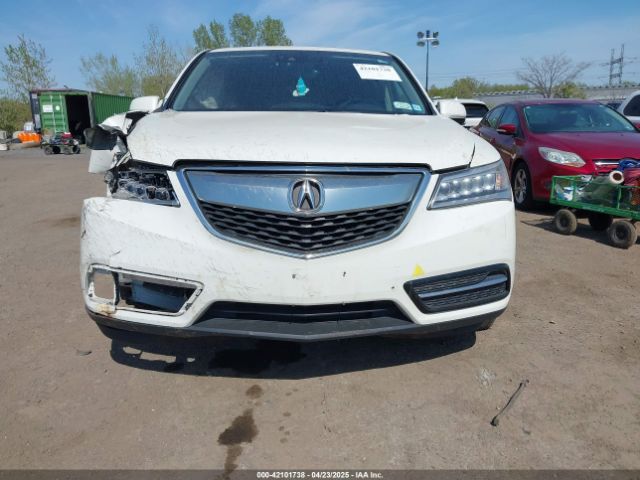 5FRYD3H46GB007383 Acura Mdx Technology   Acurawatch Plus Packages/technology Package