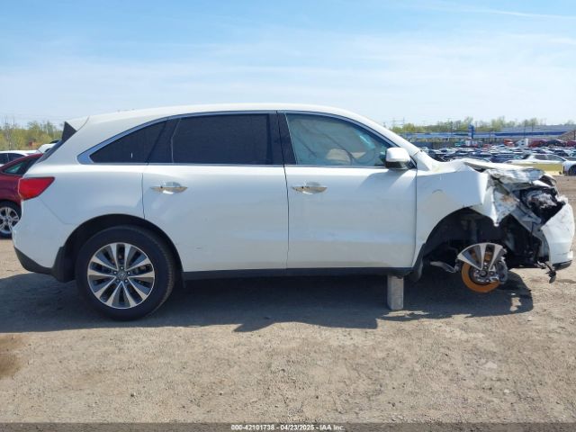 5FRYD3H46GB007383 Acura Mdx Technology   Acurawatch Plus Packages/technology Package