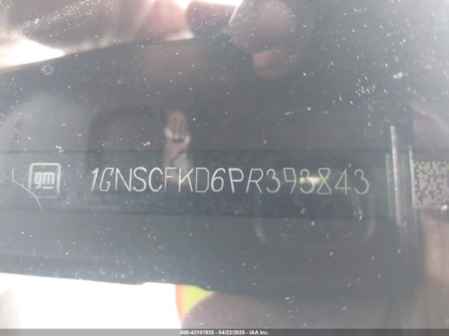 1GNSCFKD6PR393843 Chevrolet Suburban 2wd Premier