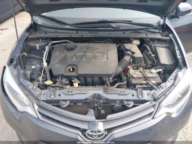 2T1BURHE1GC578139 Toyota 2zr-fe