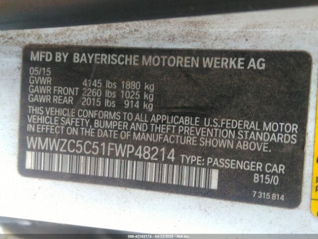 WMWZC5C51FWP48214 Mini Countryman Cooper S