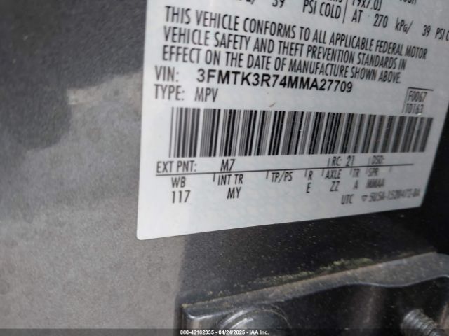3FMTK3R74MMA27709 Ford Mustang Mach-e Premium