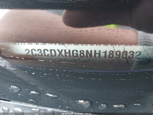 2C3CDXHG8NH189032 Dodge Charger