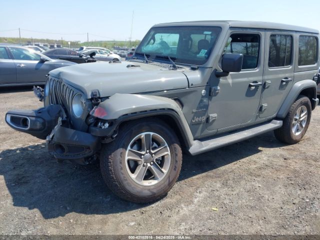 2022 JEEP WRANGLER UNLIMITED 1C4HJXEM7NW206585 Photo 1
