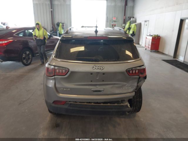 3C4NJDCB1JT267028 Jeep Compass Limited 4x4