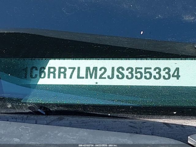 1C6RR7LM2JS355334 RAM 1500 Lone Star  4x4 5'7 Box