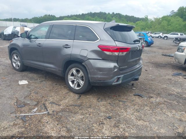 5TDYZRFH9KS300288 Toyota Highlander Limited