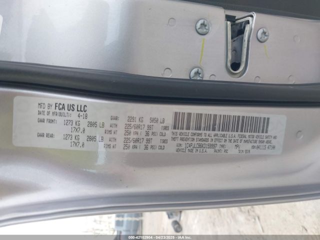1C4PJLCB6KD159997 Jeep Cherokee Latitude Fwd
