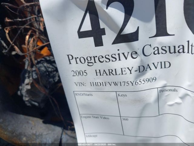 2005 HARLEY-DAVIDSON FLHTI 1HD1FVW175Y655909 Photo 9