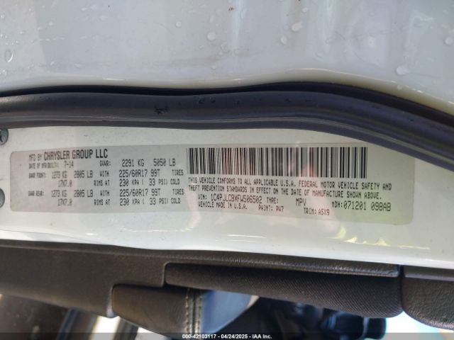 1C4PJLCBXFW506502 Jeep Cherokee Latitude