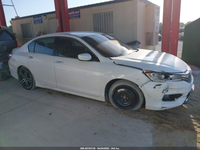 1HGCR2F10HA028953 Honda Accord Sport Se