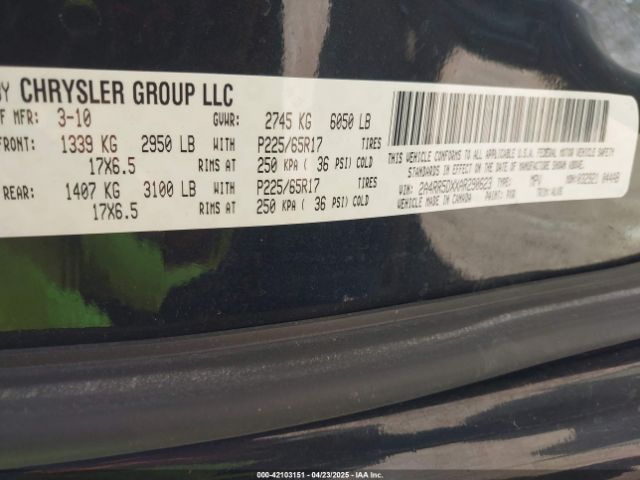 2010 CHRYSLER TOWN & COUNTRY 2A4RR5DXXAR290623 Photo 8