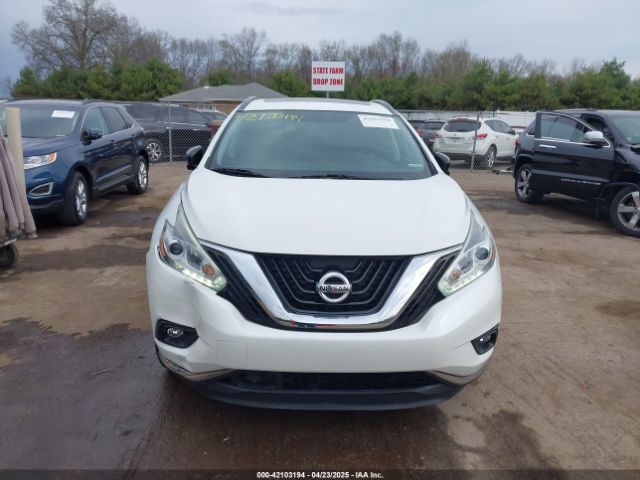 5N1AZ2MH0HN186316 Nissan Murano Platinum