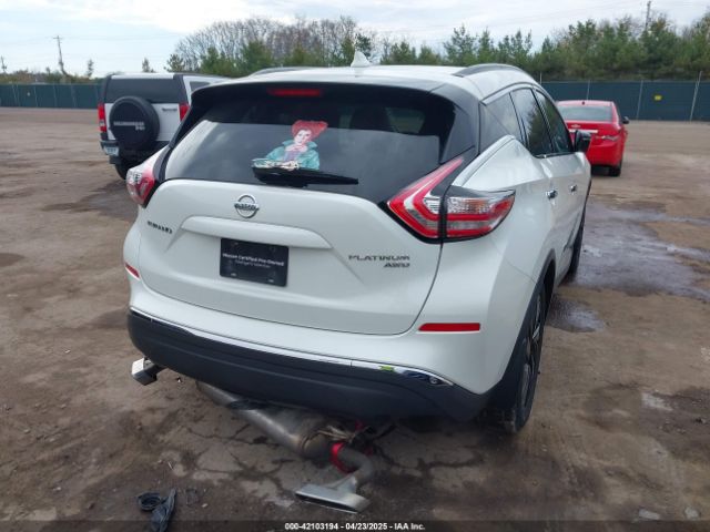 5N1AZ2MH0HN186316 Nissan Murano Platinum
