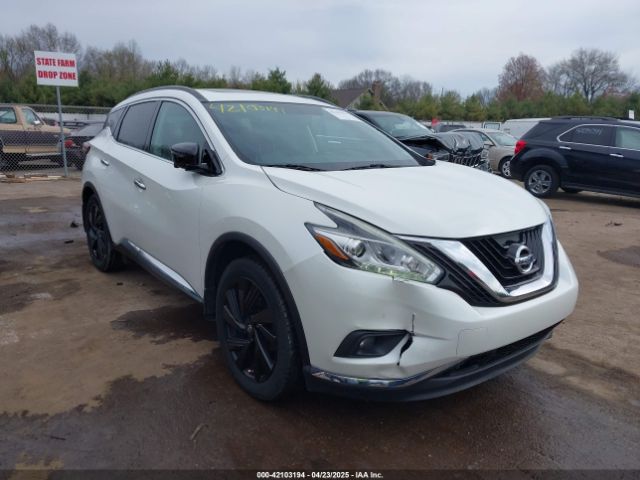 5N1AZ2MH0HN186316 Nissan Murano Platinum