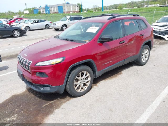1C4PJMAB8FW765093 Jeep Cherokee Sport