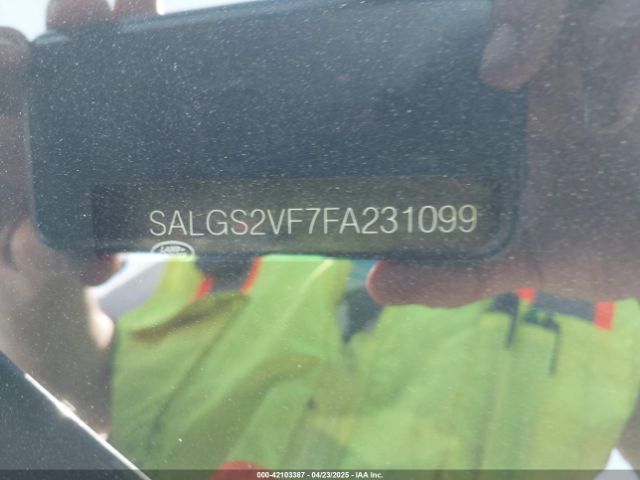 SALGS2VF7FA231099 Land Rover Range Rover 3.0l V6 Supercharged Hse