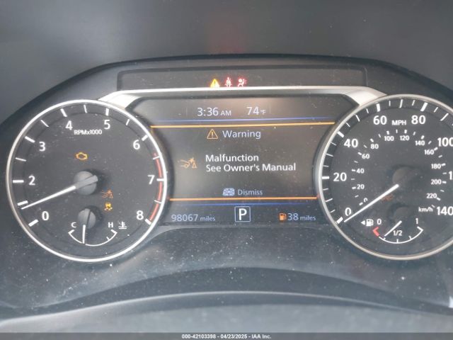1N4BL4DV2KC165410 Nissan Altima 2.5 Sv