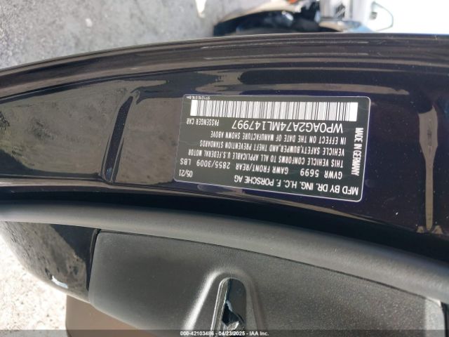 WP0AG2A74ML147997 Porsche Panamera Gts