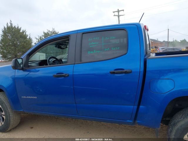 1GCGTDEN8N1152160 Chevrolet Colorado 4wd  Short Box Z71