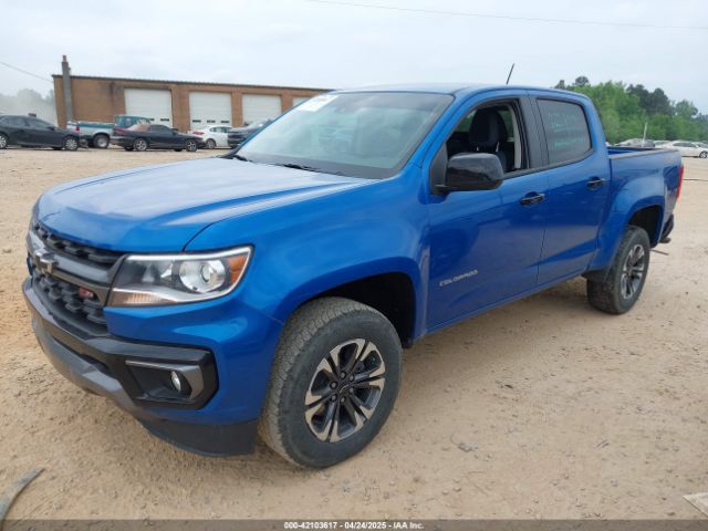 1GCGTDEN8N1152160 Chevrolet Colorado 4wd  Short Box Z71