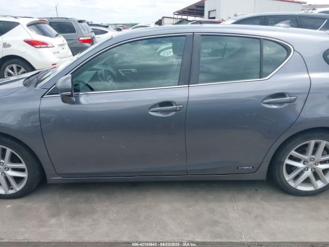 JTHKD5BH0E2182533 Lexus CT 200H