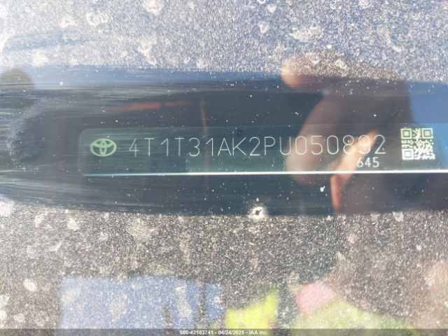 4T1T31AK2PU050892 Toyota Camry Se Nightshade Edition Hybrid
