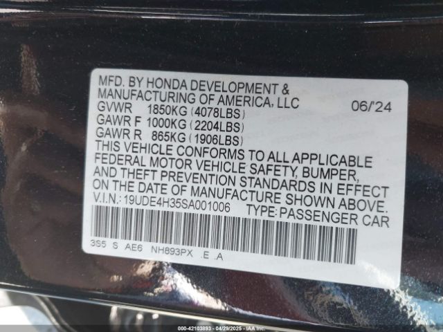 2025 ACURA INTEGRA 19UDE4H35SA001006 Photo 8