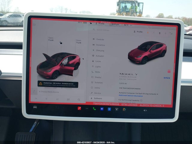 2025 TESLA MODEL Y 7SAYGAEE5SF249006 Photo 6