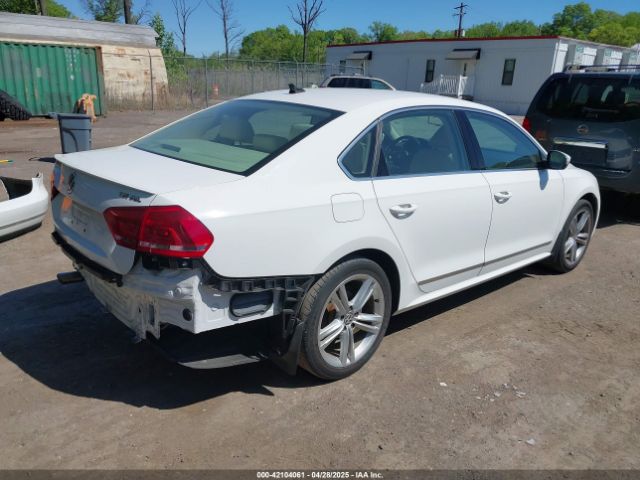 1VWCT7A31FC072643 Volkswagen Passat 1.8t Sel Premium