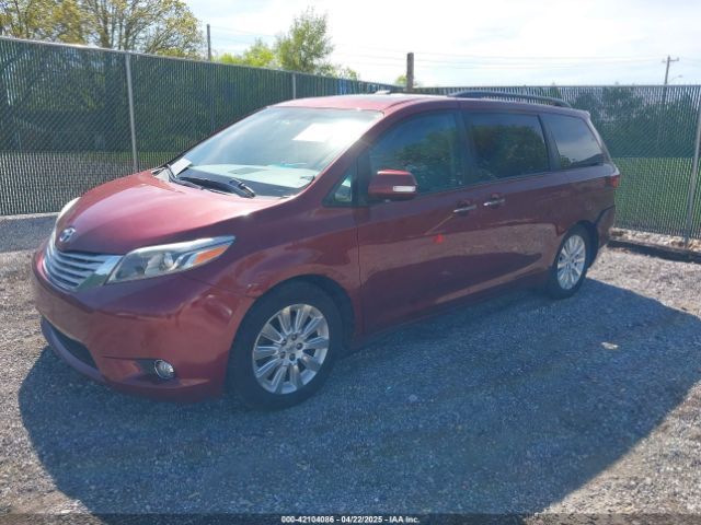 5TDYK3DC4FS590924 Toyota Sienna Limited Premium 7 Passenger