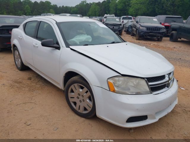 2014 Dodge Avenger Se მანქანა იყიდება აუქციონზე, vin: 1C3CDZAB4EN226417, აუქციონის ნომერი: 42104189