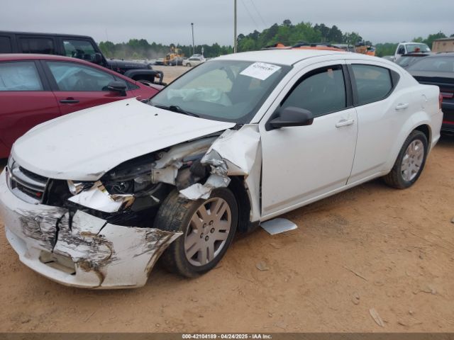 1C3CDZAB4EN226417 Dodge AVENGER SE