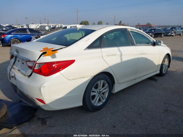 5NPEB4AC7EH893455 Hyundai SONATA GLS