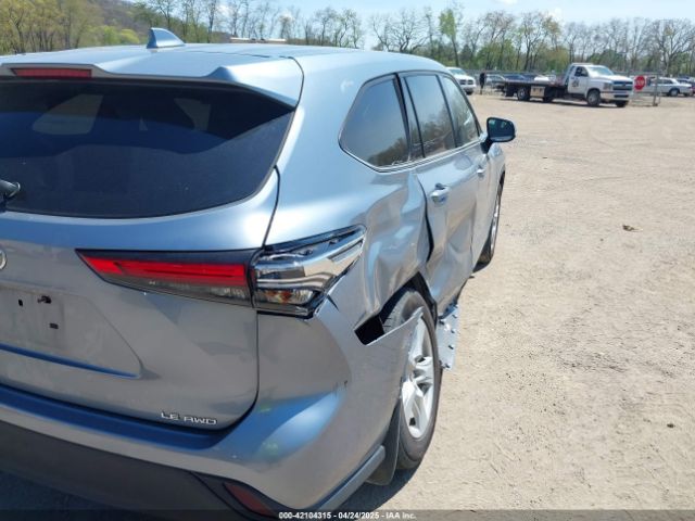 5TDBZRBH6MS082566 Toyota Highlander Le