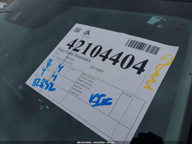 1HGCV1F9XJA109038 Honda Accord Touring