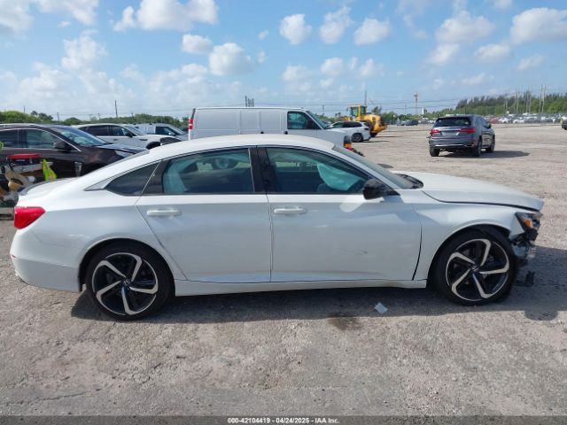 1HGCV1F32MA072289 Honda Accord Sport