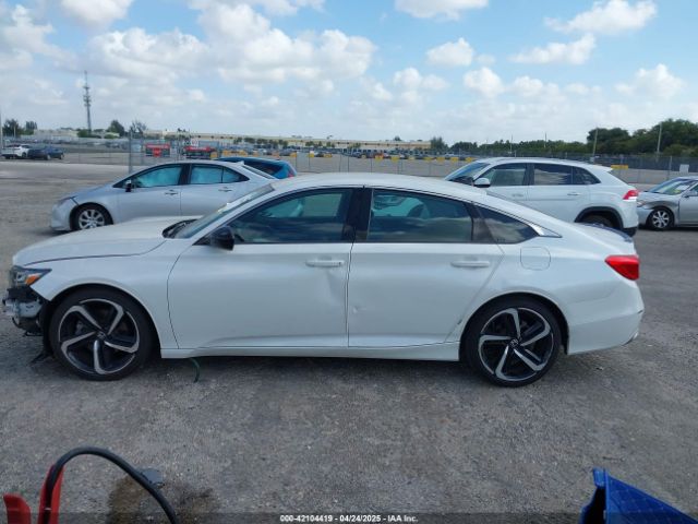 1HGCV1F32MA072289 Honda Accord Sport