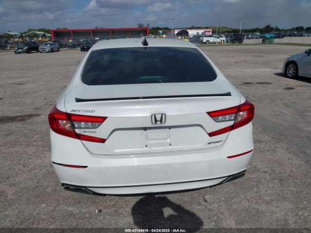 1HGCV1F32MA072289 Honda Accord Sport