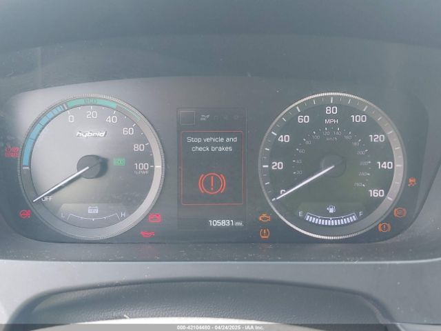 KMHE24L16GA036027 Hyundai Sonata Hybrid Se